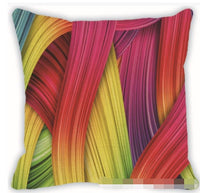 HKM-476051 Colorful Geometric Pattern Linen Pillowcase for Couch and Car Cushions