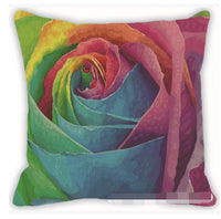 HKM-476051 Colorful Geometric Pattern Linen Pillowcase for Couch and Car Cushions