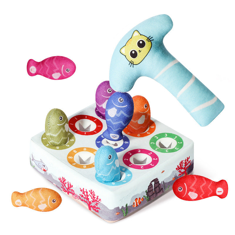 HKM-476115 Plush Simulated Fish Cat Toy Pet Products