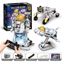 HKM-476243 3D DIY Astronaut Puzzle Toy – Educational Building Set for Kids Aged 8 and Up