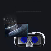 HKM-476243 Adjustable HD VR Glasses with Headset for 4.7-6.43 Inch Smartphones