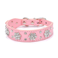 HKM-476371 Comfortable Velvet Pet Leash with Rhinestones for Small to Medium Dogs and Cats