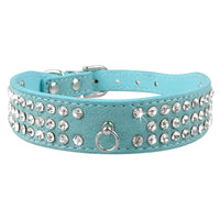 HKM-476371 Comfortable Velvet Pet Leash with Rhinestones for Small to Medium Dogs and Cats