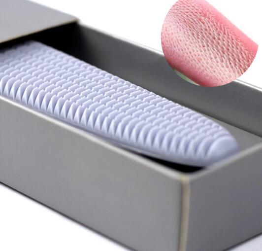HKM-476435 Cat Tongue Comb - Dual-Sided Soft ABS Grooming Tool for Cats in Morandi Gray and Powder