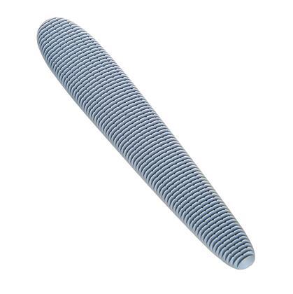 HKM-476435 Cat Tongue Comb - Dual-Sided Soft ABS Grooming Tool for Cats in Morandi Gray and Powder