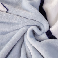HKM-476499 Coral Velvet Blanket - Soft and Smooth 100% Polyester, Modern Style Home Decor