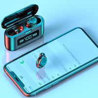 HKM-476563 Wireless Sports Bluetooth Headset with Waterproof Design and 9D Bass Sound