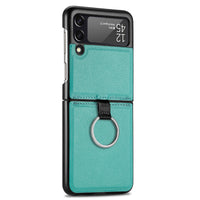 HKM-476755 Leather Style Mobile Phone Case for Samsung - Durable PU and PC Protection in Multiple Colors