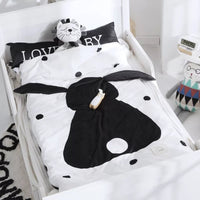 HKM-476819 Coral Baby Sleeping Bag - Soft Short Plush & 100% Cotton, 150cm Height, 75cm Width