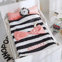 HKM-476819 Coral Baby Sleeping Bag - Soft Short Plush & 100% Cotton, 150cm Height, 75cm Width