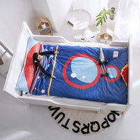 HKM-476819 Coral Baby Sleeping Bag - Soft Short Plush & 100% Cotton, 150cm Height, 75cm Width