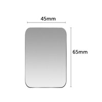 HKM-476883 Universal Magnetic Phone Mounting Plate – Matte Silver/Black