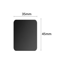 HKM-476883 Universal Magnetic Phone Mounting Plate – Matte Silver/Black