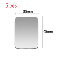 HKM-476883 Universal Magnetic Phone Mounting Plate – Matte Silver/Black