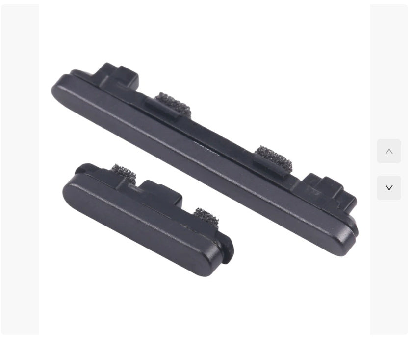 HKM-477011 Replacement Power and Volume Control Keys for Google Pixel 7a - Black