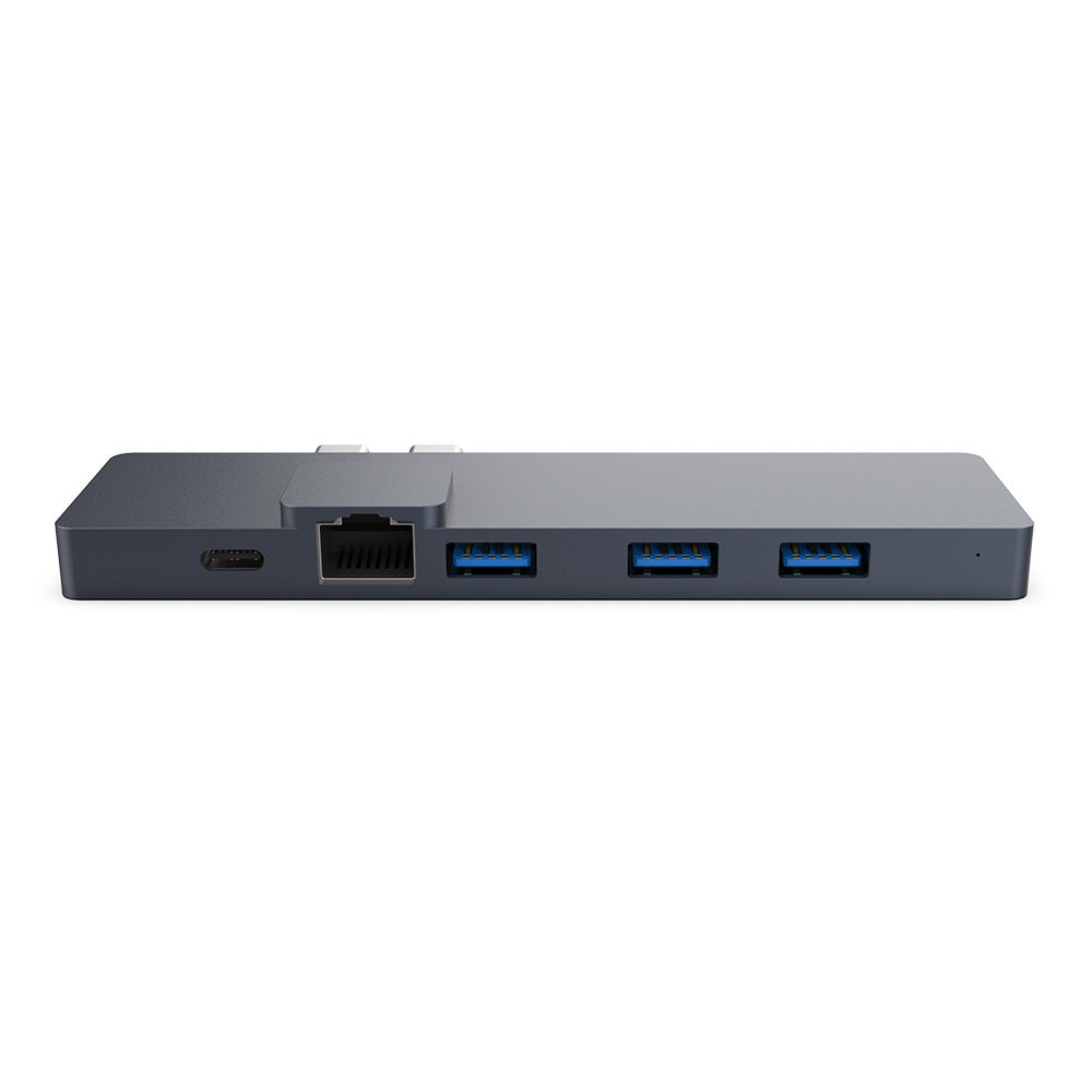HKM-477011 USB Type-C Hub with Gigabit LAN, PS176 Chip and 1000 MB/s Data Transfer Speed
