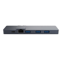 HKM-477011 USB Type-C Hub with Gigabit LAN, PS176 Chip and 1000 MB/s Data Transfer Speed