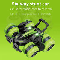 HKM-477075 Remote Control Drift Stunt Car with 360 Rotation, Indoor-Outdoor RC Vehicle for Ages 5 and Up
