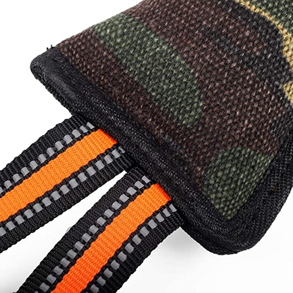 HKM-477139 Reflective Jute Dog Training Bite Stick – 55cm Length, Ideal for Training and Play