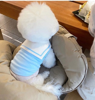 HKM-477267 Lightweight Spring and Summer Dog Clothes for Small Puppies - Available in Various Colors
