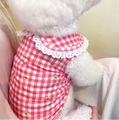 HKM-477267 Lightweight Spring and Summer Dog Clothes for Small Puppies - Available in Various Colors