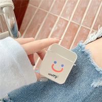 HKM-477331 Smiley Face TPU Protective Case for AirPods Pro - Compatible with Generations 1, 2, 3