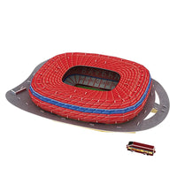 HKM-477395 World Famous 3D Paper Puzzle Football Stadium Model for Children and Adults, DIY Home Decor Toy