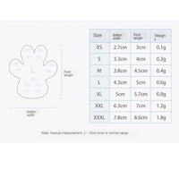 HKM-477523 Invisible Non-Slip Dog Paw Protection Patch - Silica Gel Foot Stickers for All Sizes