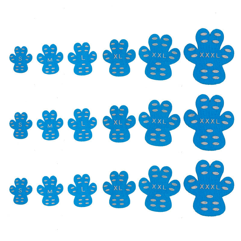 HKM-477523 Invisible Non-Slip Dog Paw Protection Patch - Silica Gel Foot Stickers for All Sizes
