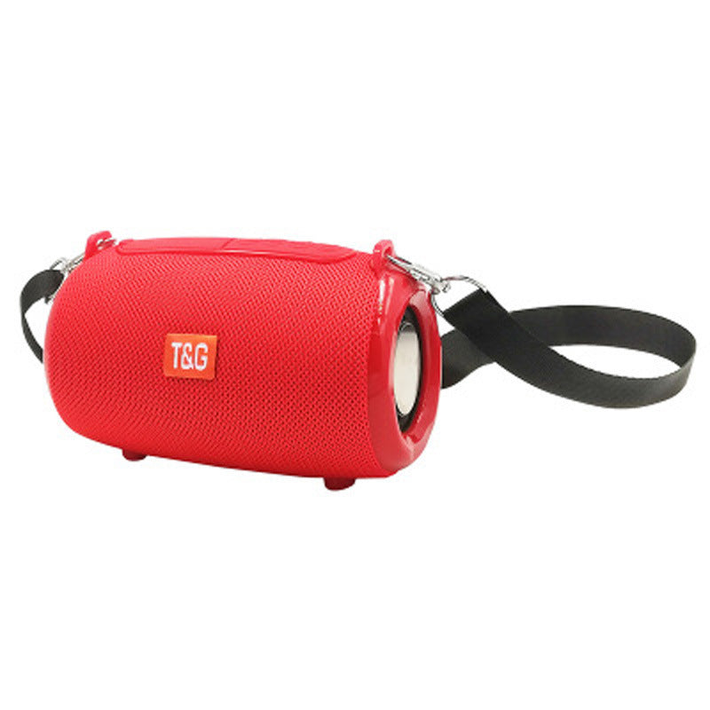 HKM-477523 Portable Bluetooth Speaker with TWS Support and FM Playback – Compact Design with Outdoor Strap