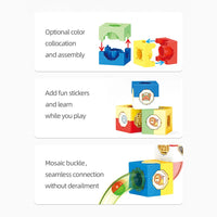 HKM-477651 Educational Pipe Building Block Set for Kids - Construction Toy for Ages 2 and Up