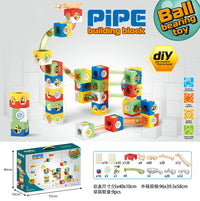 HKM-477651 Educational Pipe Building Block Set for Kids - Construction Toy for Ages 2 and Up