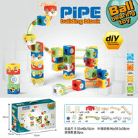 HKM-477651 Educational Pipe Building Block Set for Kids - Construction Toy for Ages 2 and Up