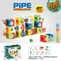 HKM-477651 Educational Pipe Building Block Set for Kids - Construction Toy for Ages 2 and Up