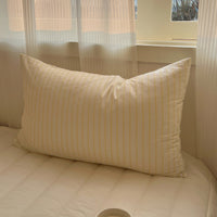 HKM-477651 Solid Color Washed Cotton Pillowcase 48x74cm, 100% Pure Cotton, Ins Style