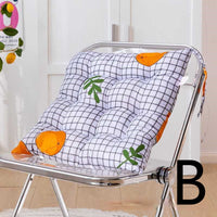 HKM-477651 Thickened Sanded Office Chair Cushion in Fashionable Print Design