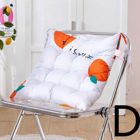 HKM-477651 Thickened Sanded Office Chair Cushion in Fashionable Print Design