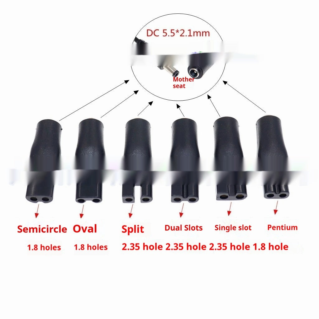 HKM-477843 Dual-Interface USB Audio Purifier Adapter with Multiple Hole Options