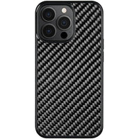 HKM-477907 Carbon Fiber 3K Twill Phone Case for iPhone 11, 12, 13, 14 in Blue, Purple, Red (Magnetic & Non-Magnetic)