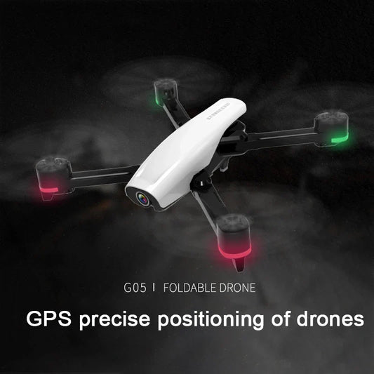 HKM-478227 Foldable 4K HD Camera Drone with GPS, 5G FPV, Long Range Control, Voice and App Features