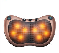HKM-478355 Double-Turn Massage Pillow with Infrared Therapy for Neck, Back, Waist, and Legs