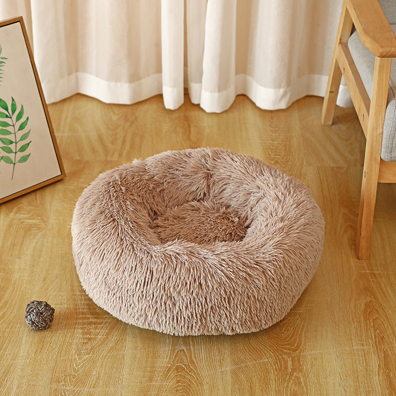 HKM-478355 Pet Kennel Plush Long Wool