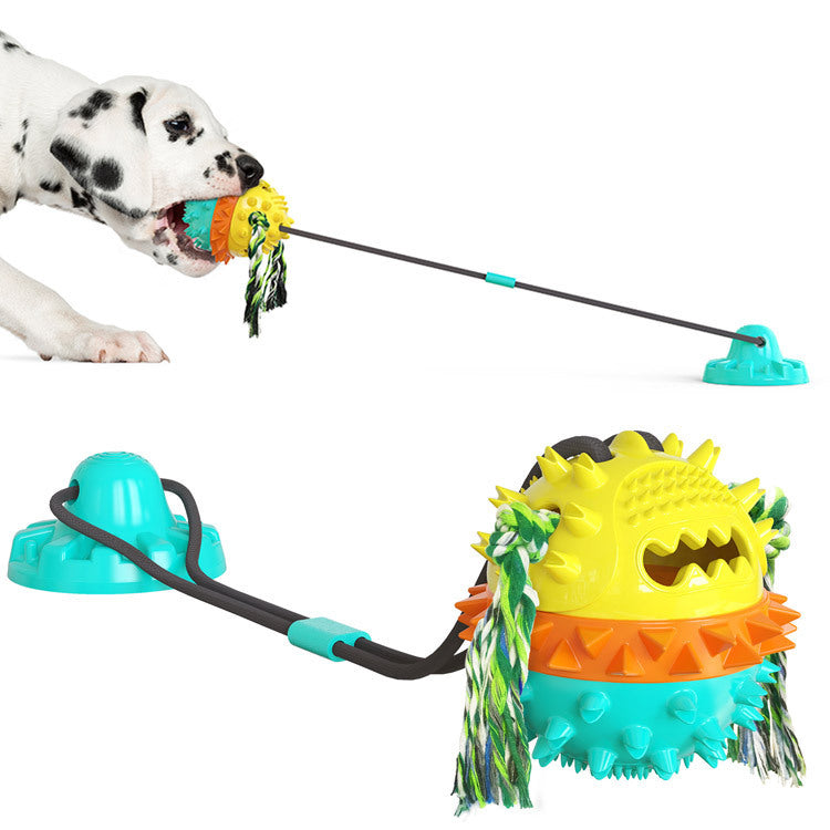 HKM-478419 Powerful Sucker Resistant To Biting Ball Dog Toy