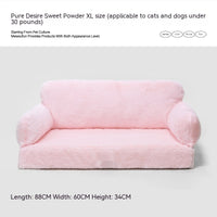 HKM-478611 Universal Winter Soft Cat Nest Removable Washable Pet Sofa in Various Colors