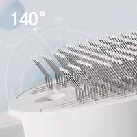HKM-478739 3-in-1 Electric Pet Grooming Brush with Steamer for Massage and Shedding Control