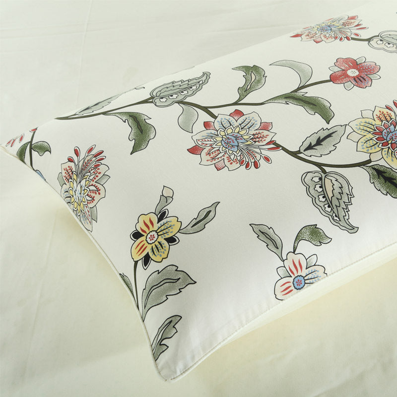 HKM-478803 Long-Staple Cotton Pillow – Soft and Comfortable, 48cm x 74cm, Includes Pillowcase