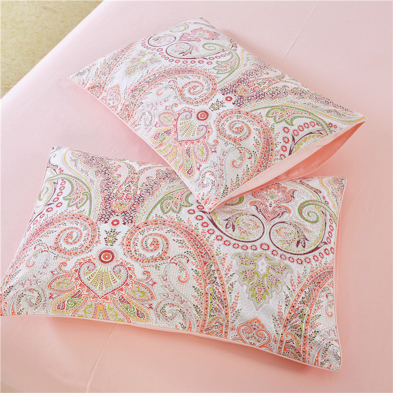 HKM-478803 Long-Staple Cotton Pillow – Soft and Comfortable, 48cm x 74cm, Includes Pillowcase