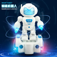 HKM-478803 Smart Dancing Electric Robot Arm - Educational Toy with Music and Light for Kids
