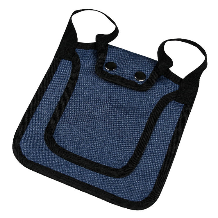 HKM-478995 Adjustable Chicken Saddle for Poultry Protection - Matte Cloth in Red, Blue, Purple, & Camouflage