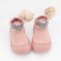 HKM-479123 Toddler Non-slip Cartoon Cotton Shoes with Soft Bottoms in Multiple Colors